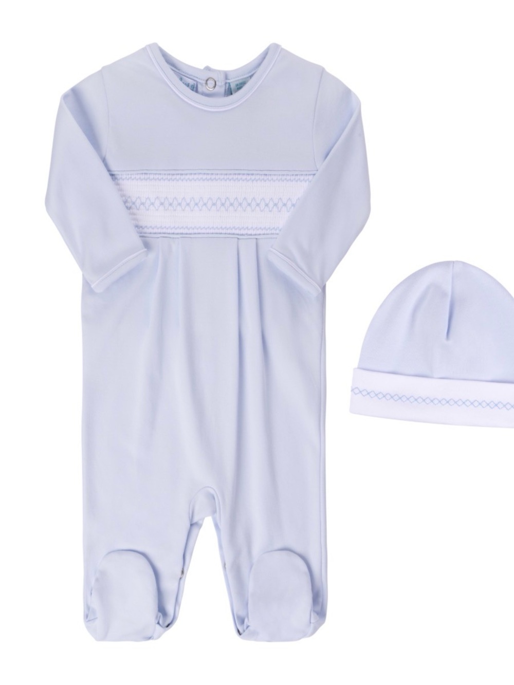 Baby Boy Smocked Argyle Romper